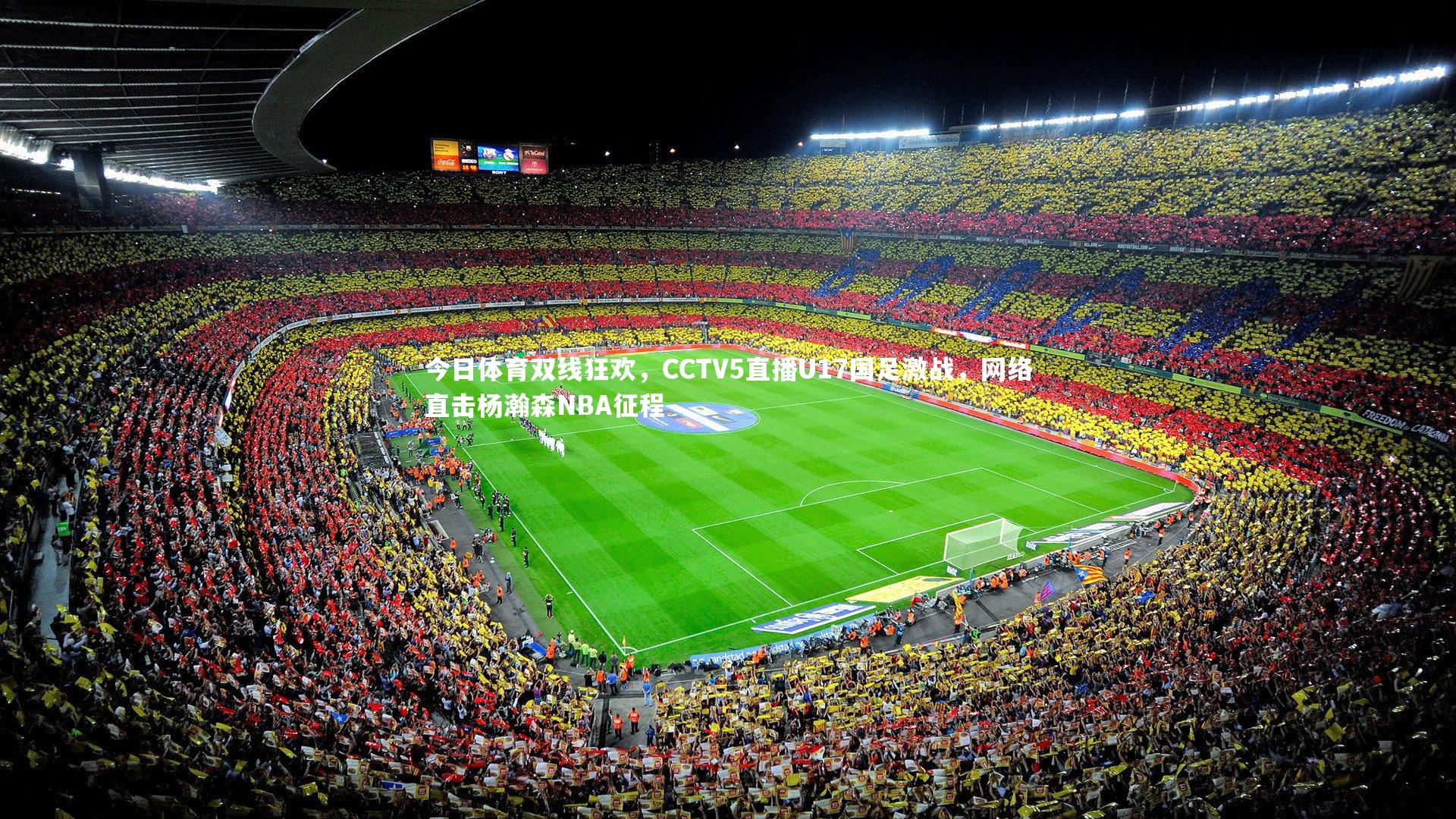 球王会：今日体育双线狂欢，CCTV5直播U17国足激战，网络直击杨瀚森NBA征程